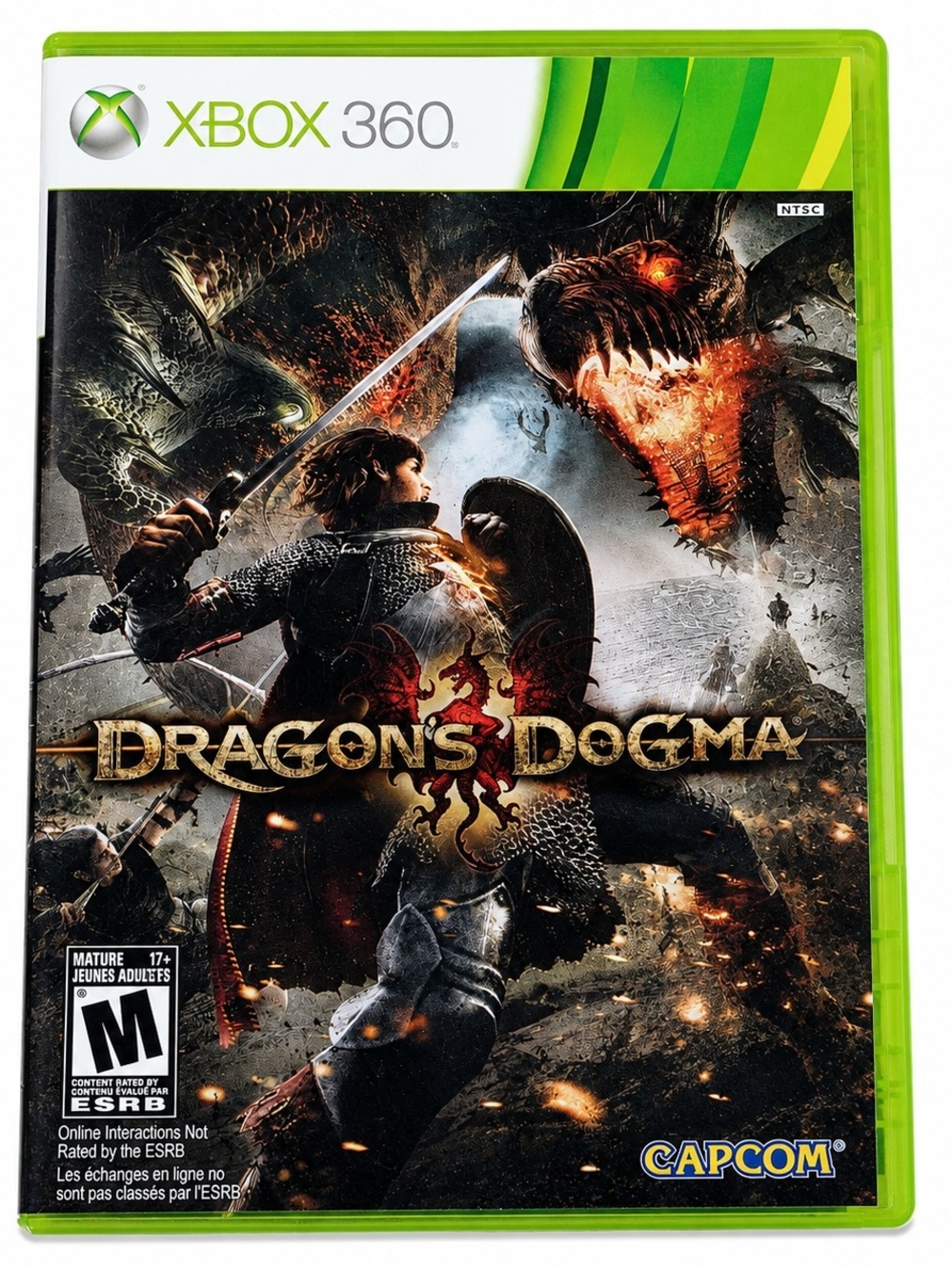 Dragon's Dogma Xbox 360 - Green Case